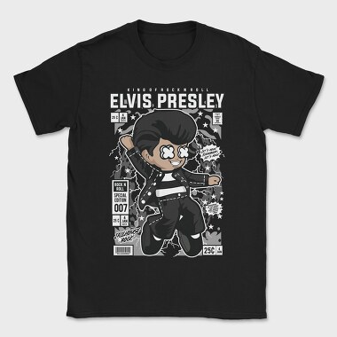 Elvis, Tricou Barbati (Unisex)