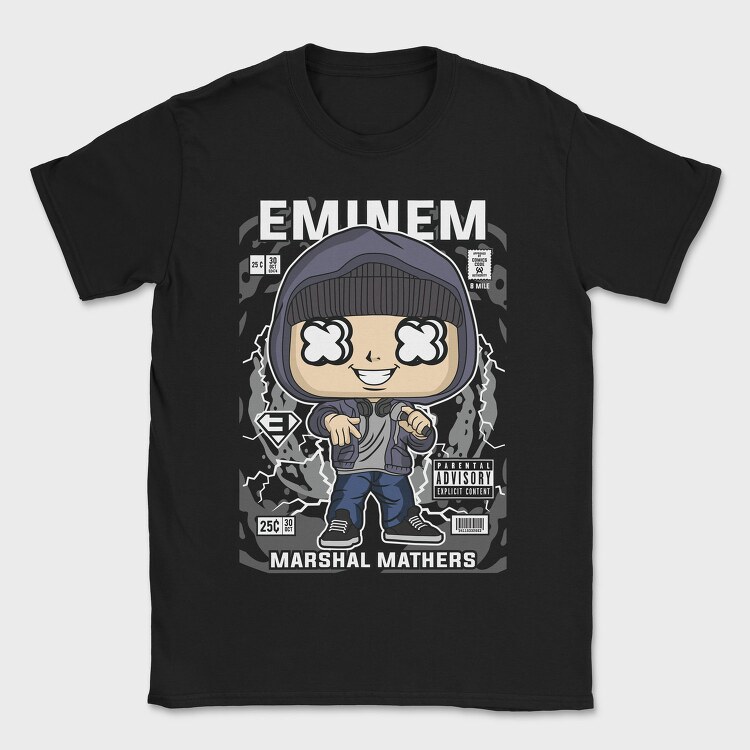 Eminem 8 Mile, Tricou Barbati (Unisex)