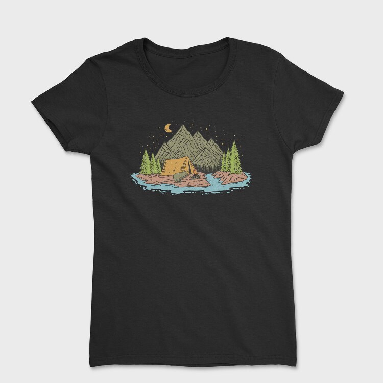 Camping Lake, Tricou Femei