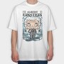 Einstein, Tricou Oversize Barbati (Unisex)