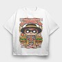 Hamburglar, Tricou Oversize Barbati (Unisex)