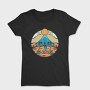 Camping Illustration, Tricou Femei