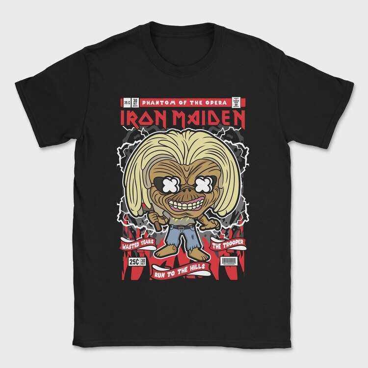 Iron Maiden Killer Eddie, Tricou Barbati (Unisex)