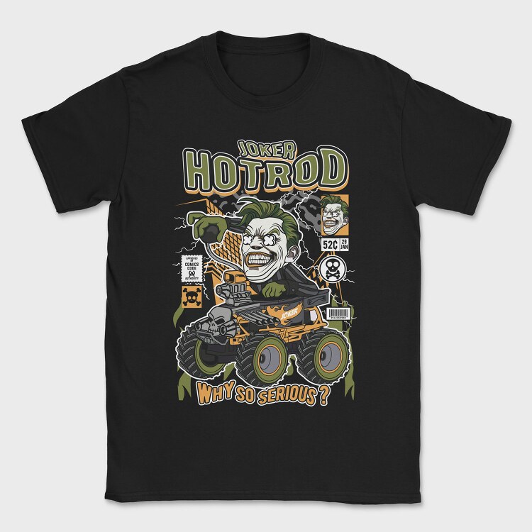 Joker Hotrod, Tricou Barbati (Unisex)