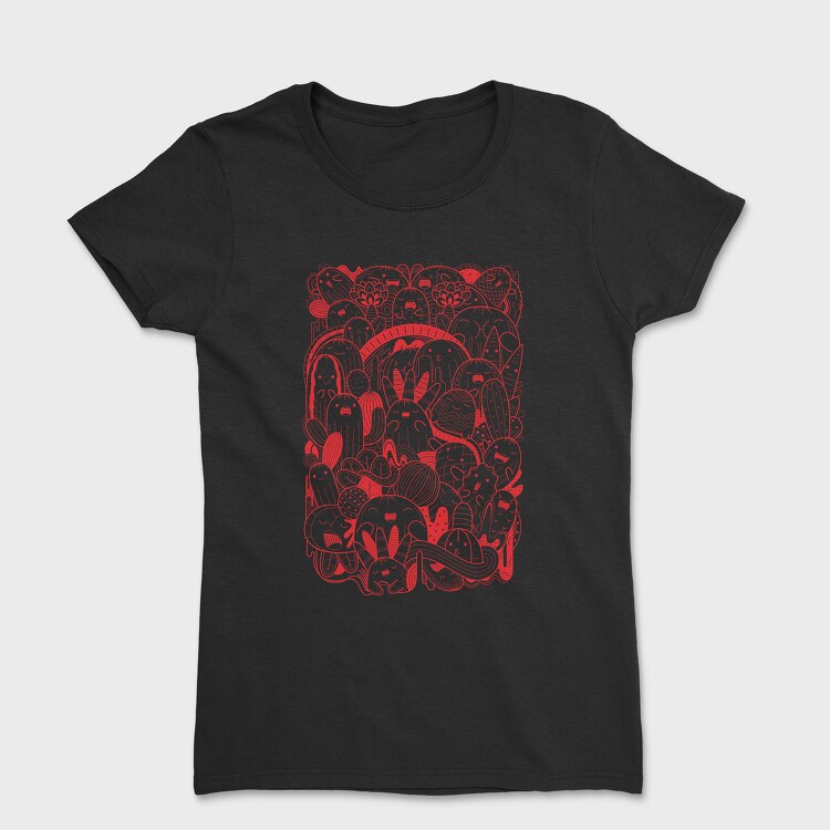 Cactus Collage, Tricou Femei