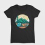 Camping Illustration 9, Tricou Femei
