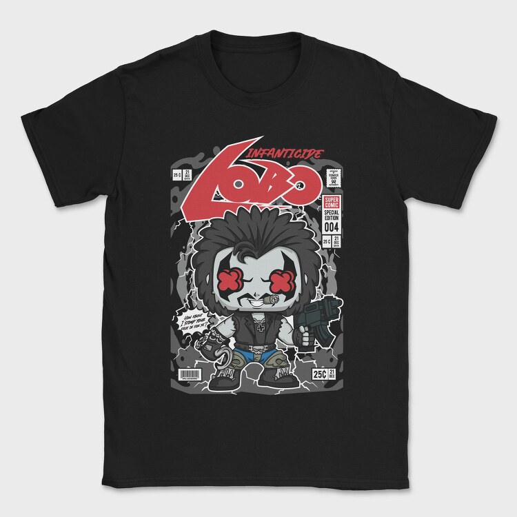 Lobo, Tricou Barbati (Unisex)