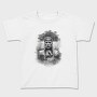 Viking Woman With Wolf, Tricou Copii