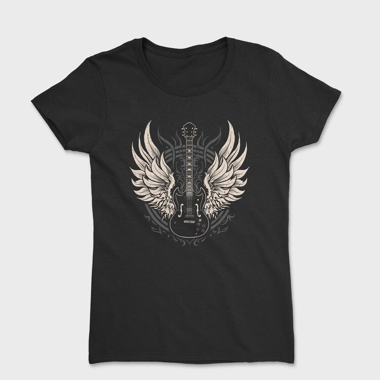 Vintage Gitar Rock, Tricou Femei