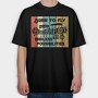 Born to Fly, Tricou Oversize Barbati (Unisex)