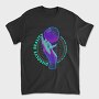 Wireframe Dissolve Reality Hand, Tricou Barbati (Unisex)