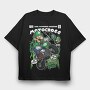 Luigi Motocross, Tricou Oversize Barbati (Unisex)