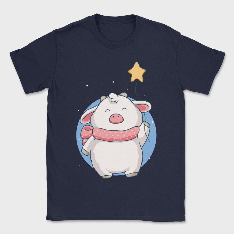 Cute Lamb, Tricou Barbati (Unisex)
