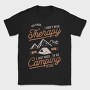 Camping Therapy, Tricou Barbati (Unisex)