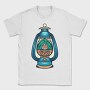 Camping Illustration 3, Tricou Barbati (Unisex)