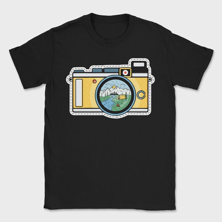 Camping Camera, Tricou Barbati (Unisex)