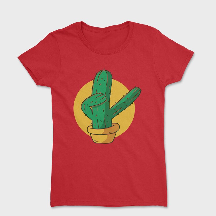 Dabbing Cactus, Tricou Femei