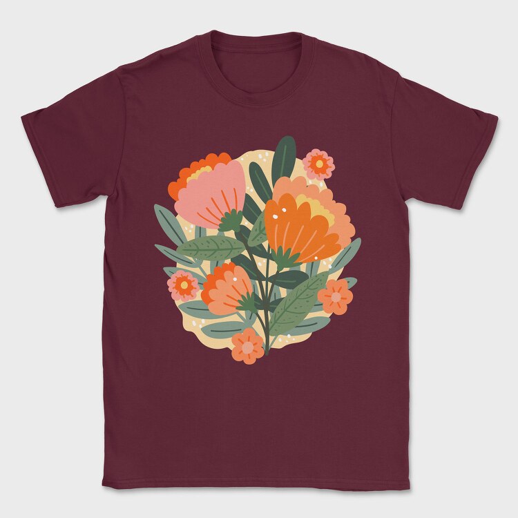 Bouquet of Flowers, Tricou Barbati (Unisex)