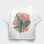 Bouquet of Flowers 3, Tricou Oversize Barbati (Unisex)