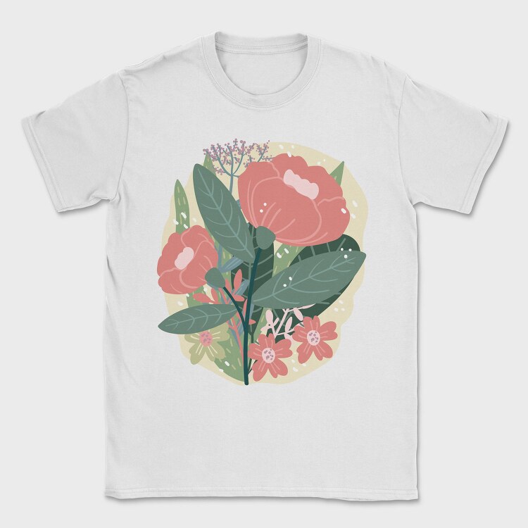 Bouquet of Flowers 3, Tricou Barbati (Unisex)