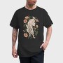 Hare Rabbit Ivy Flowers, Tricou Barbati (Unisex)