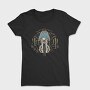 Biker Skeleton Cactus, Tricou Femei
