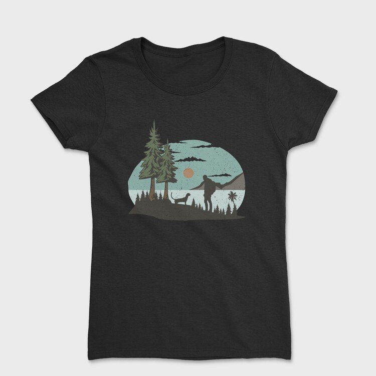 Retro Nature Outdoor 22, Tricou Femei