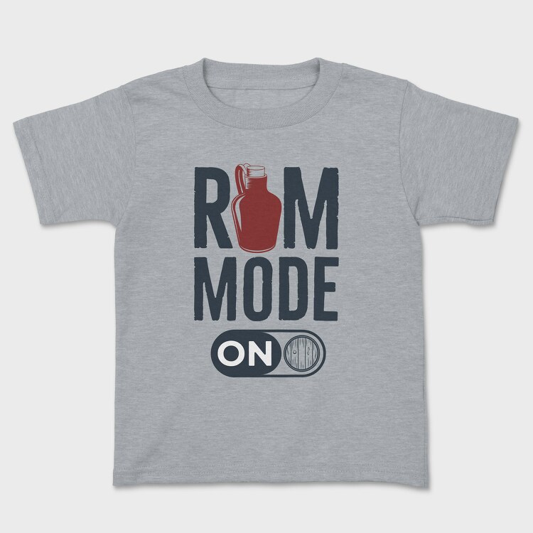 Rum Mode On, Tricou Copii