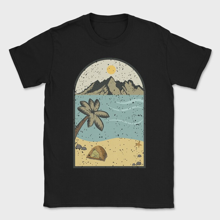 Tricou Barbati (Unisex) Imprimat digital direct in tesatura, bumbac premium 100%.