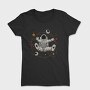 Abstract Astronaut, Tricou Femei