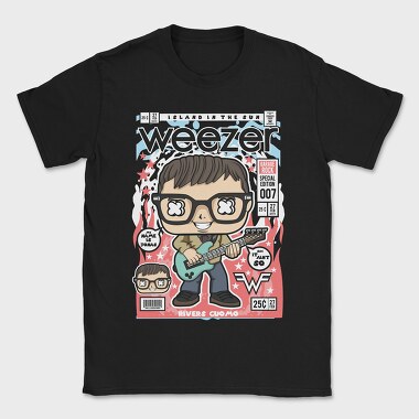Rivers Cuomo Weezer, Tricou Barbati (Unisex)