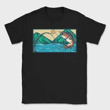 Bass Fishing 6, Tricou Barbati (Unisex)