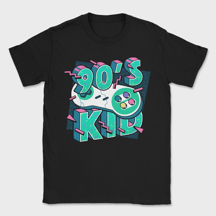 90 Kid, Tricou Barbati (Unisex)
