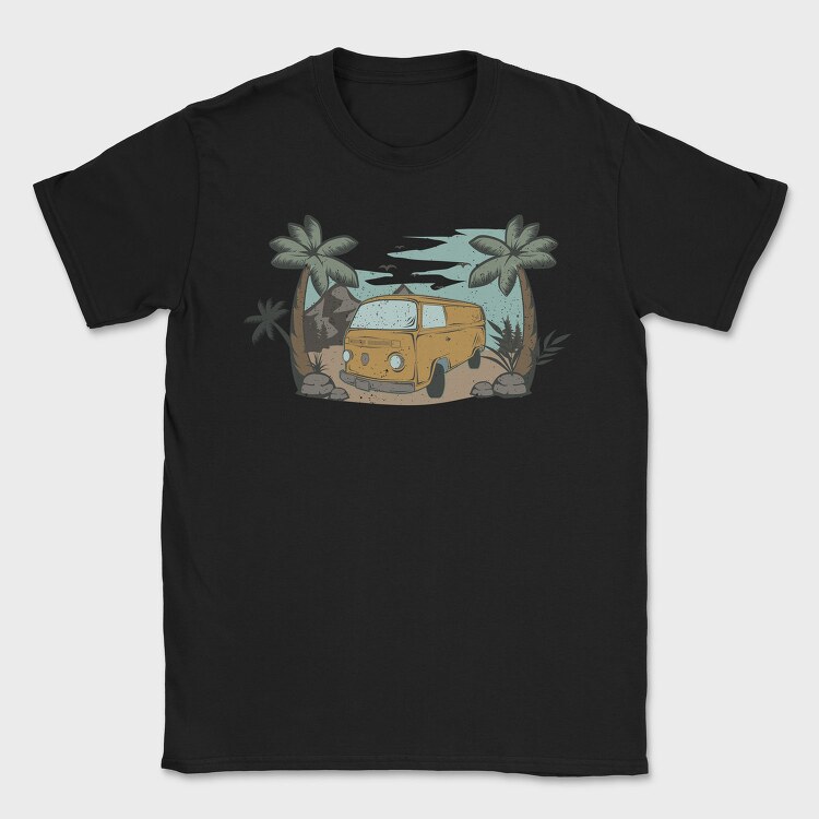 Retro Nature Outdoor 26, Tricou Barbati (Unisex)