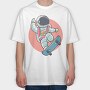 Astronaut Skate 2, Tricou Oversize Barbati (Unisex)