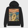 Dog Scream, Hanorac Oversize Barbati (Unisex)