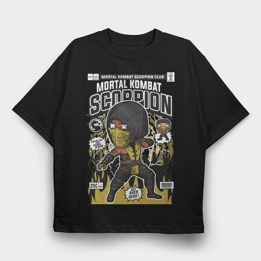 Scorpion, Tricou Oversize Barbati (Unisex)