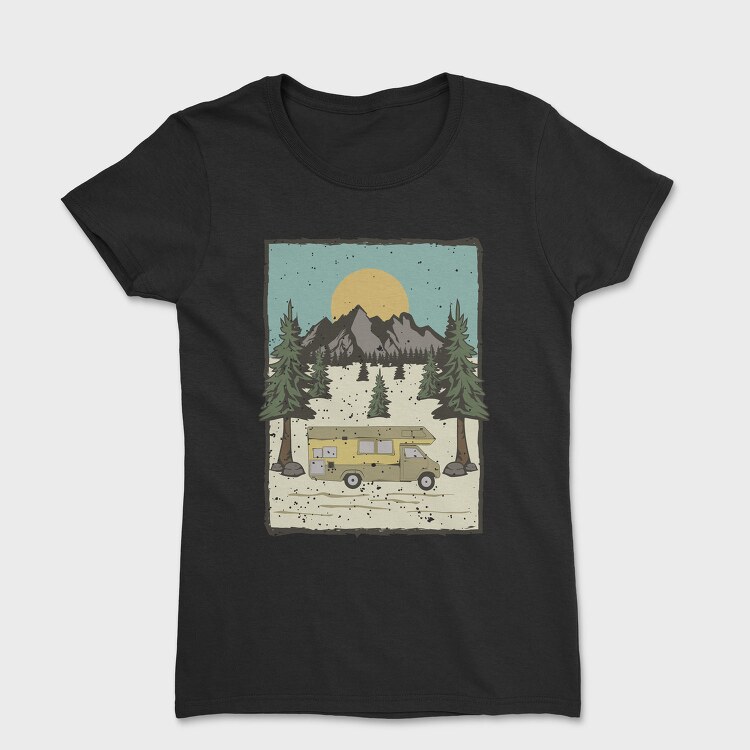 Retro Nature Outdoor 30, Tricou Femei