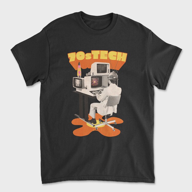 70 S Tech, Tricou Barbati (Unisex)