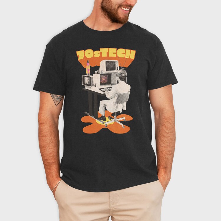 70 S Tech, Tricou Barbati (Unisex)