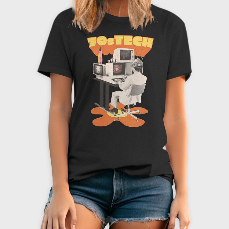 70 S Tech, Tricou Barbati (Unisex)