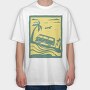 Retro Nature Outdoor 17, Tricou Oversize Barbati (Unisex)