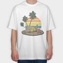 Retro Nature Outdoor 8, Tricou Oversize Barbati (Unisex)