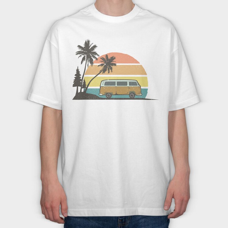 Retro Nature Outdoor 24, Tricou Oversize Barbati (Unisex)