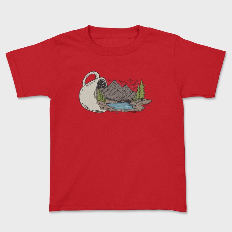 Coffee Landscape, Tricou Copii