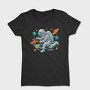 Astronaut Painting, Tricou Femei