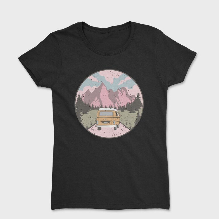 Retro Nature Outdoor 3, Tricou Femei