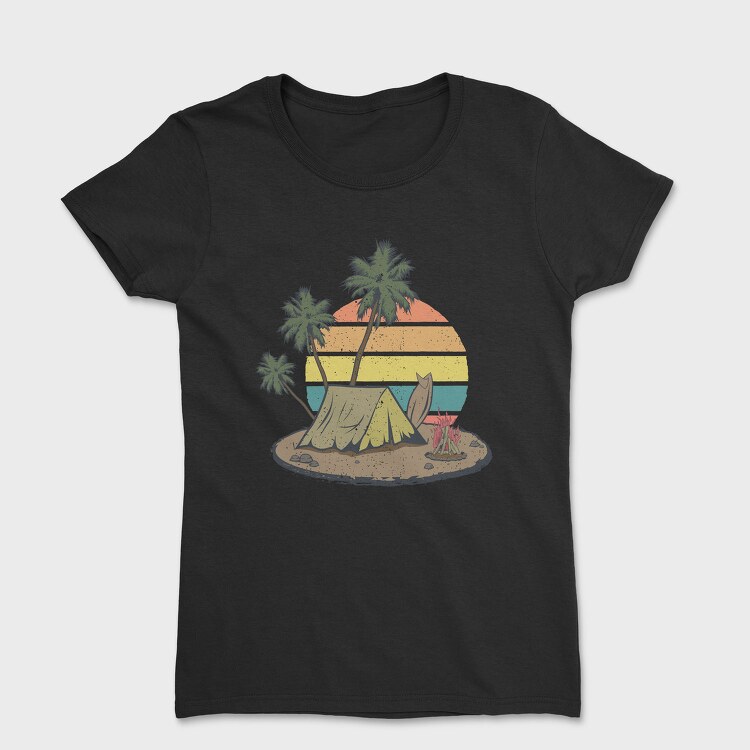 Retro Nature Outdoor 8, Tricou Femei