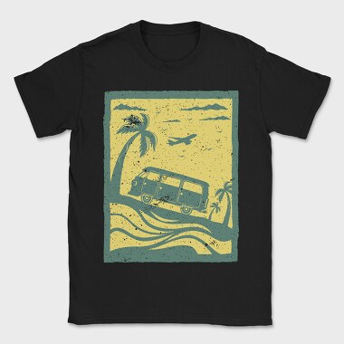 Retro Nature Outdoor 17, Tricou Barbati (Unisex)