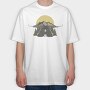 Retro Nature Outdoor 16, Tricou Oversize Barbati (Unisex)